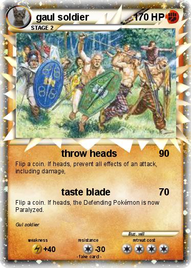 Pokemon gaul soldier