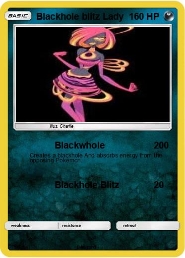 Pokemon Blackhole blitz Lady