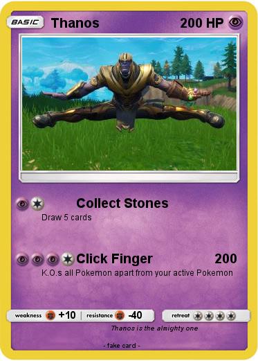 Pokemon Thanos
