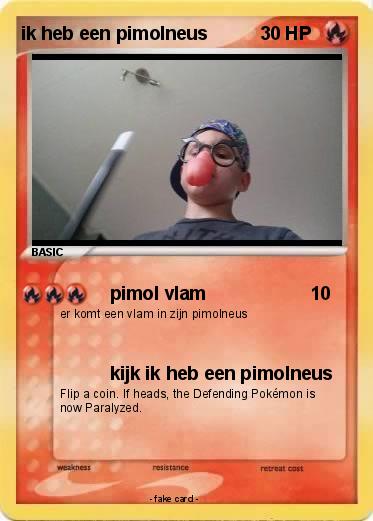 Pokemon ik heb een pimolneus