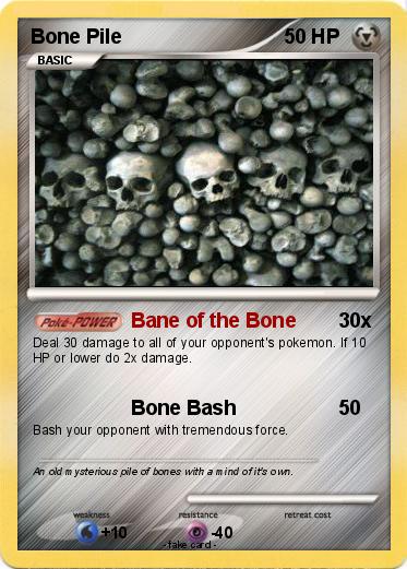 Pokemon Bone Pile