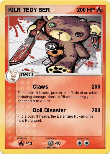 Pokemon KILR TEDY BER