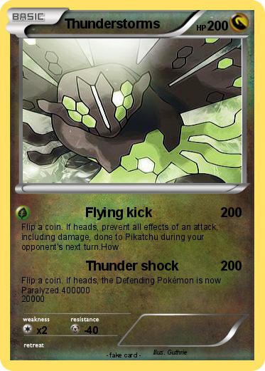 Pokemon Thunderstorms