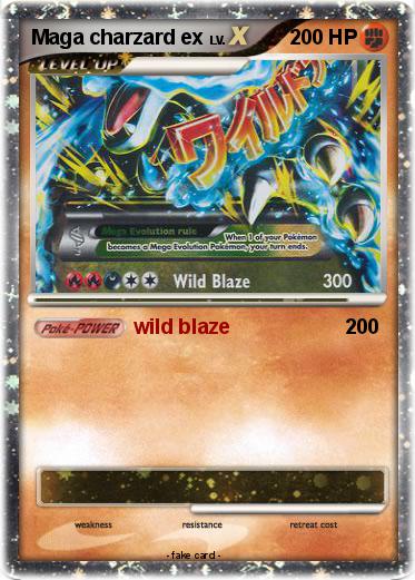 Pokemon Maga charzard ex