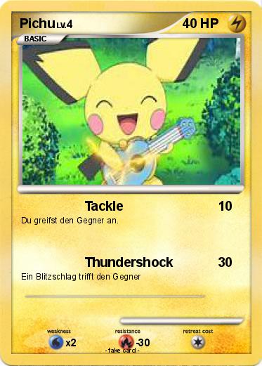 Pokemon Pichu