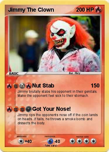 Pokemon Jimmy The Clown