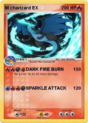 Pokemon M charizard EX