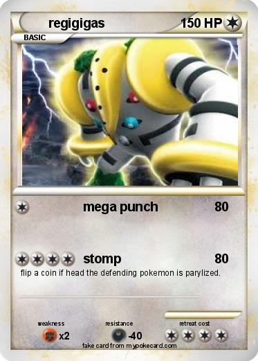 Pokemon regigigas