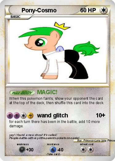 Pokemon Pony-Cosmo