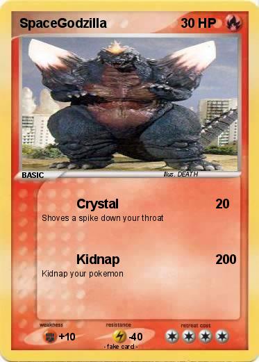 Pokemon SpaceGodzilla