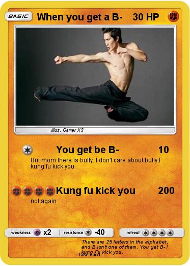 Pokemon When you get a B-