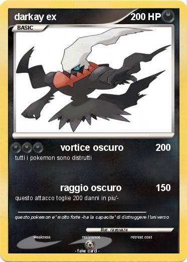 Pokemon darkay ex