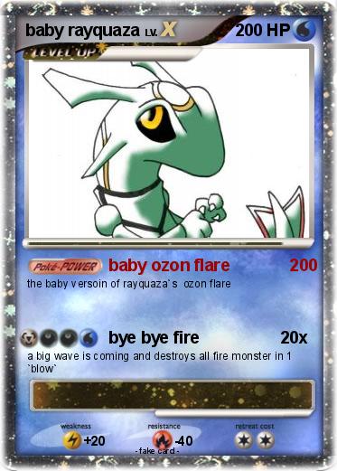 Pokemon baby rayquaza