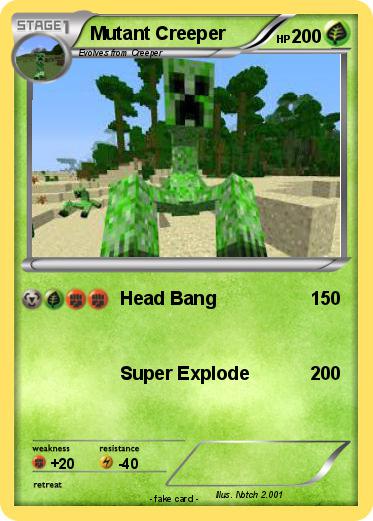 Pokemon Mutant Creeper