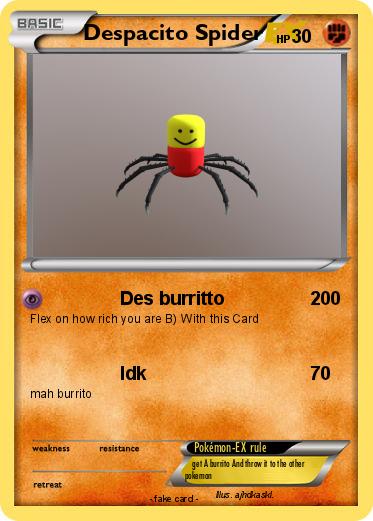 Pokemon Despacito Spider