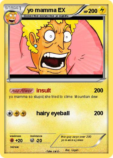Pokemon yo mamma EX