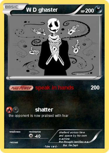 Pokemon W D ghaster