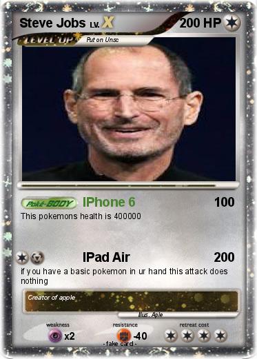 Pokemon Steve Jobs