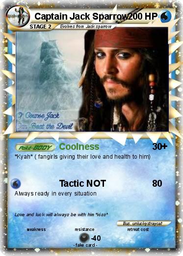 Pokemon Captain Jack Sparrow