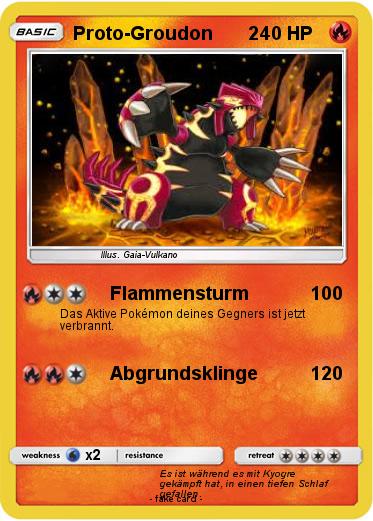 Pokemon Proto-Groudon       2