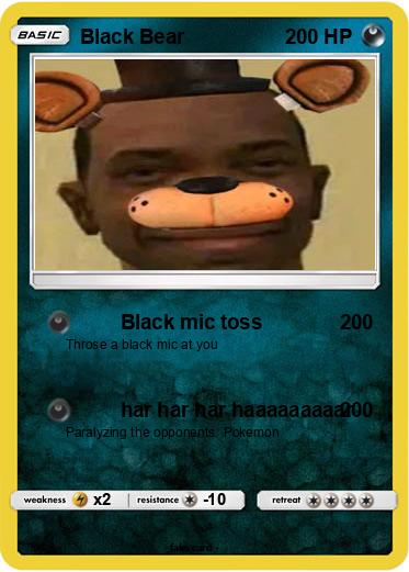 Pokemon Black Bear