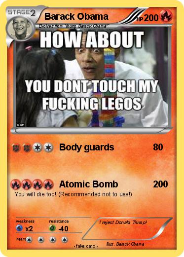Pokemon Barack Obama