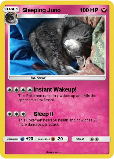 Pokemon Sleeping Juno