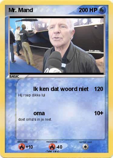 Pokemon Mr. Mand