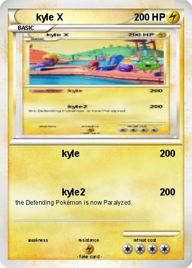 Pokemon kyle X