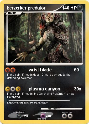 Pokemon berzerker predator