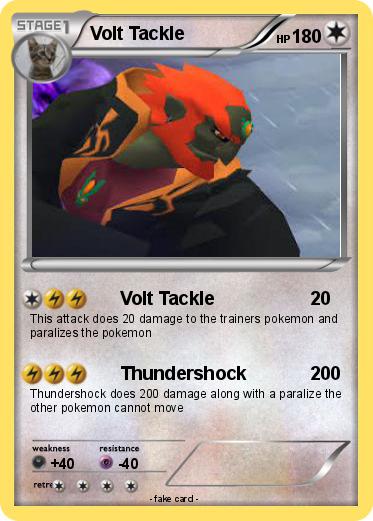 Pokemon Volt Tackle