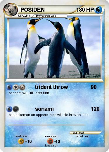 Pokemon POSIDEN