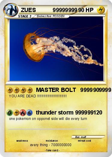 Pokemon ZUES           99999999