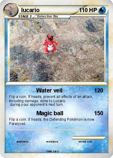 Pokemon lucario