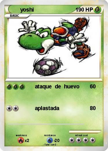 Pokemon yoshi