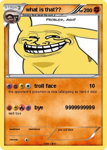 Pokemon what is that??