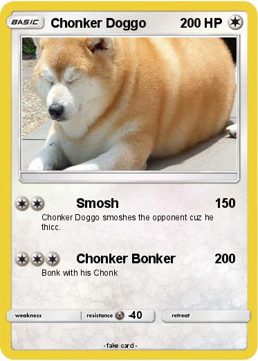 Pokemon Chonker Doggo