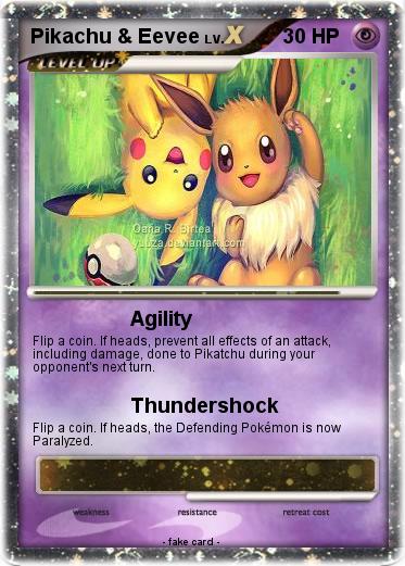 Pokemon Pikachu & Eevee