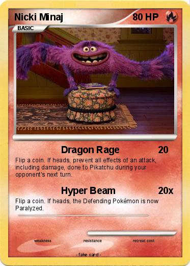 Pokemon Nicki Minaj