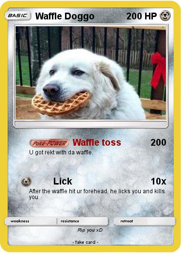 Pokemon Waffle Doggo