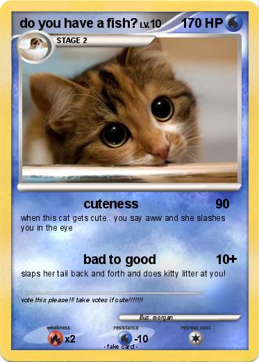 Pokemon do you have a fish?