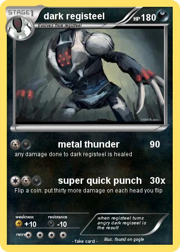 Pokemon dark registeel