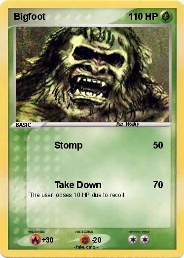Pokemon Bigfoot