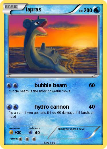 Pokemon lapras
