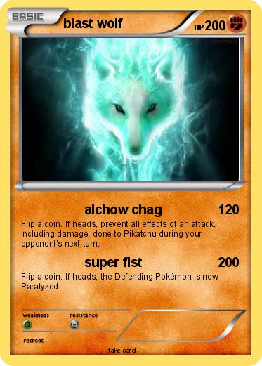 Pokemon blast wolf