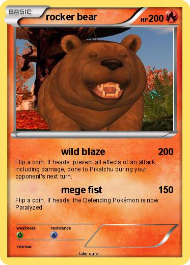 Pokemon rocker bear