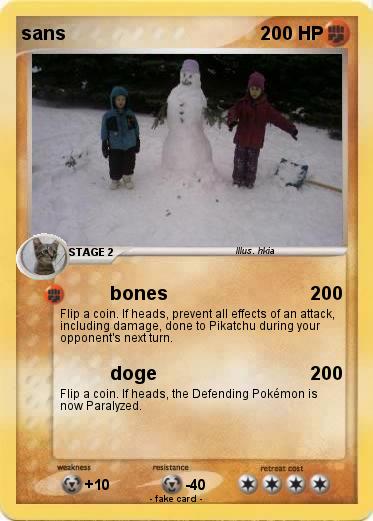 Pokemon sans