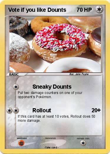 Pokemon Vote if you like Dounts