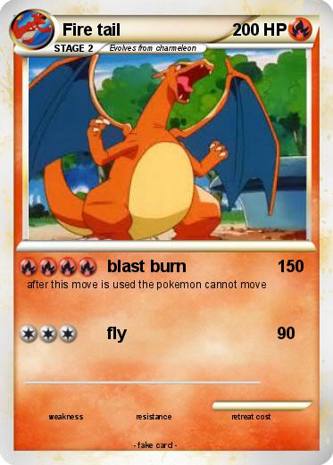 Pokemon Fire tail