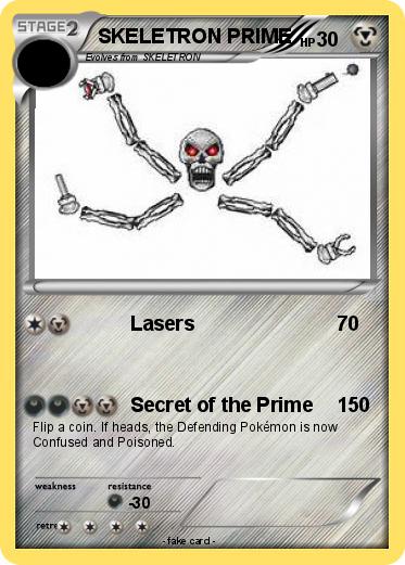 Pokemon SKELETRON PRIME